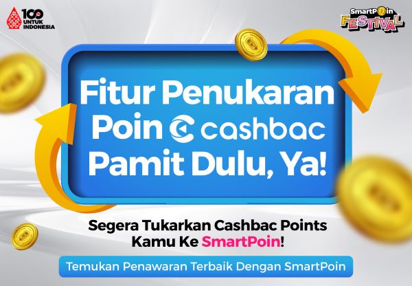 Tukar SmartPoin Jadi Poin Cashbac