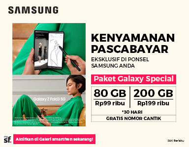 Eksklusif! Paket Galaxy Special untuk Pelanggan Pascabayar