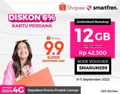 Promo Diskon Shopee 9.9 Official Store