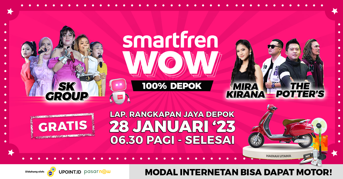 Cerita Kearifan Lokal Berbalut Misi Menyukseskan UMKM Dihadirkan dalam Smartfren WOW 100% untuk Indonesia