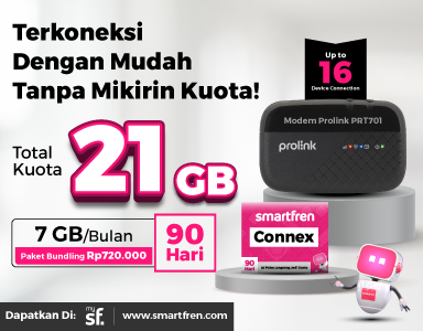 Bundling Mifi Prolink & Kartu Perdana Connex 75k