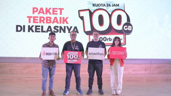 Dukung Generasi Digital Berkarya, Smartfren Perkenalkan Paket 100 GB – Rp100 Ribu untuk Pelanggan