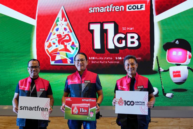 Pertama di Indonesia, Smartfren Luncurkan Kartu Perdana Golf dengan Manfaat Ultra-Premium