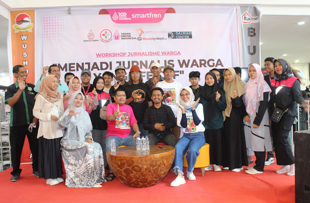 Smartfren Community Grobogan Gelar Workshop Jurnalisme Warga